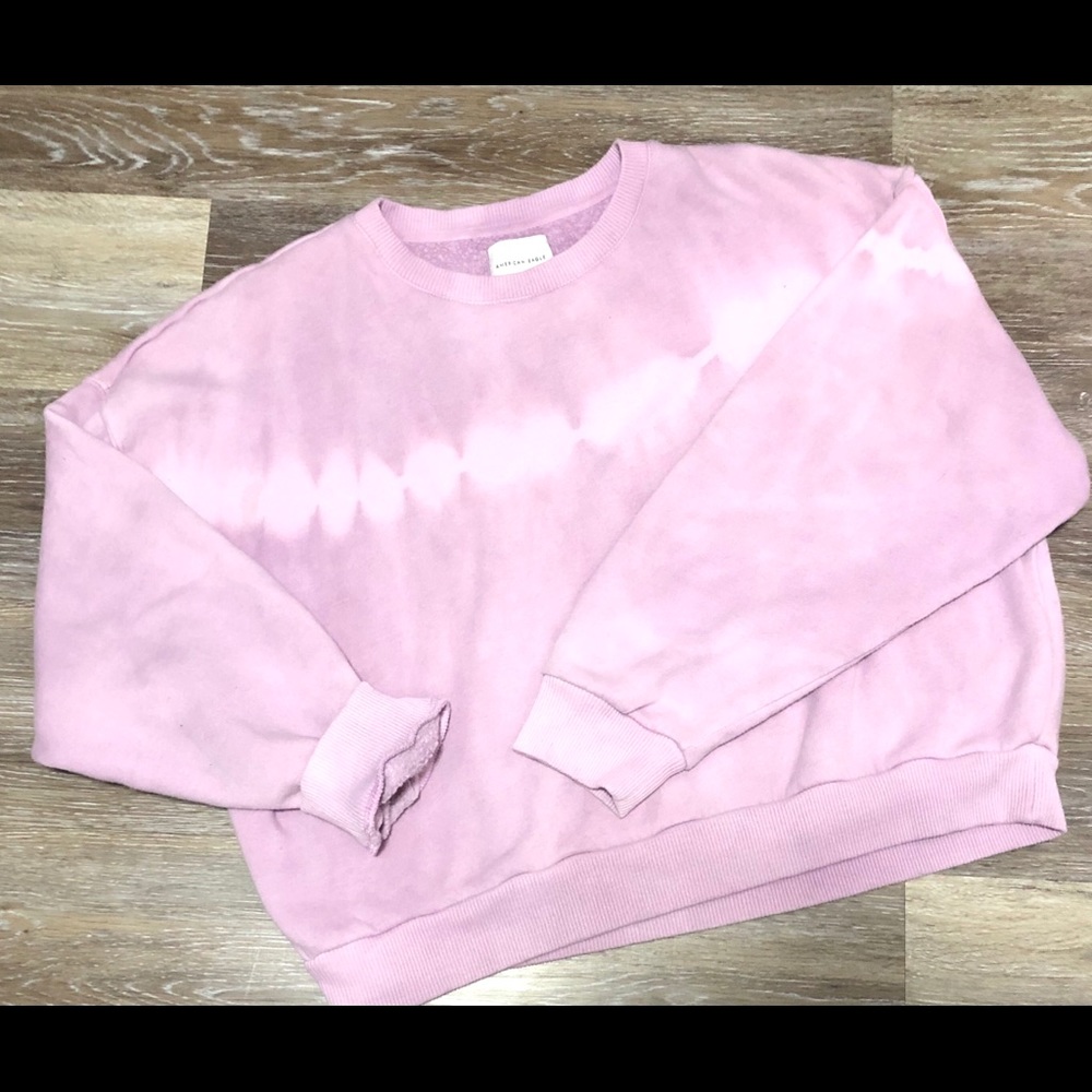 American Eagle Tie Dye Crew Neck